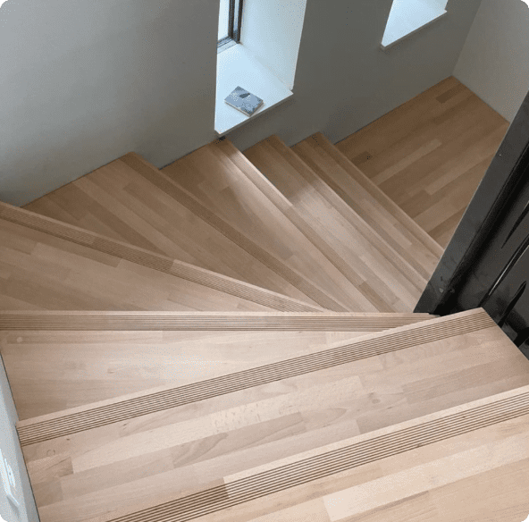 vitrification escalier